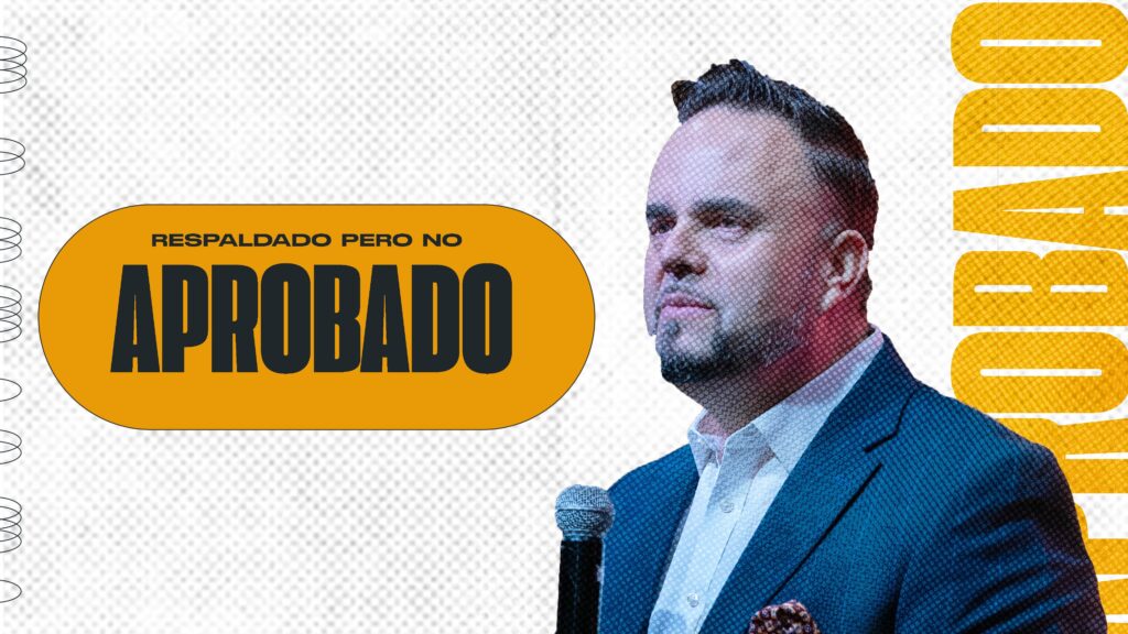 Respaldado pero no Aprobado
